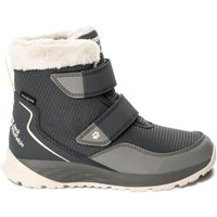 Jack Wolfskin Polar Wolf Texapore Mid VC Kids Wasserdichte Winterstiefel Kinder 38 grau smokey grey von Jack Wolfskin