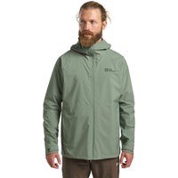 Jack Wolfskin Prelight 2.5L Backlength Jacket Men Regenjacke Herren M green eucalyptus von Jack Wolfskin