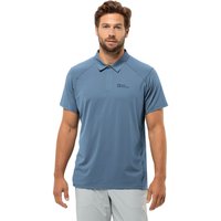 Jack Wolfskin Prelight Chill Polo Men Poloshirt Herren XL elemental blue elemental blue von Jack Wolfskin