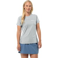 Jack Wolfskin Prelight Chill T-Shirt Women Funktionsshirt Damen L grey Cool Grey von Jack Wolfskin
