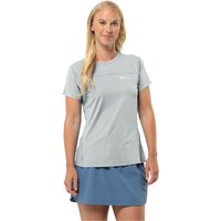 Jack Wolfskin Prelight Chill T-Shirt Women Funktionsshirt Damen XL grau cool grey von Jack Wolfskin