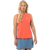 Jack Wolfskin Prelight Chill Tank Women Funktionstop Damen L rot digital orange von Jack Wolfskin