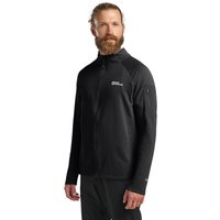 Jack Wolfskin Prelight FZ Men Leichte Fleecejacke Herren S black black von Jack Wolfskin