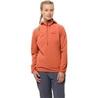 Jack Wolfskin Prelight Overhead Women Softshelljacke Damen L guave guave von Jack Wolfskin