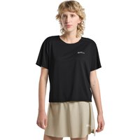 Jack Wolfskin Prelight Stride Crop T-Shirt Women Funktionsshirt Damen L black black von Jack Wolfskin