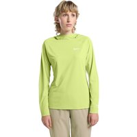 Jack Wolfskin Prelight Swift Hoody Women Langarm Funktionsshirt mit Kapuze und Sonnenschutz Damen L green cool matcha von Jack Wolfskin