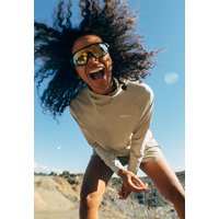 Jack Wolfskin Prelight Swift Hoody Women Langarm Funktionsshirt mit Kapuze und Sonnenschutz Damen S beige seal von Jack Wolfskin