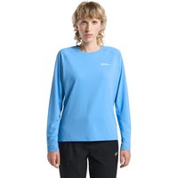 Jack Wolfskin Prelight Swift LS Women Langarm Funktionsshirt mit Sonnenschutz Damen S blue mid blue von Jack Wolfskin