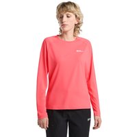Jack Wolfskin Prelight Swift LS Women Langarm Funktionsshirt mit Sonnenschutz Damen XS red sunset coral Jack Wolfskin Prelight Swift LS Women Langarm Funktionsshirt mit Sonnenschutz Damen XS red sunset coral von Jack Wolfskin