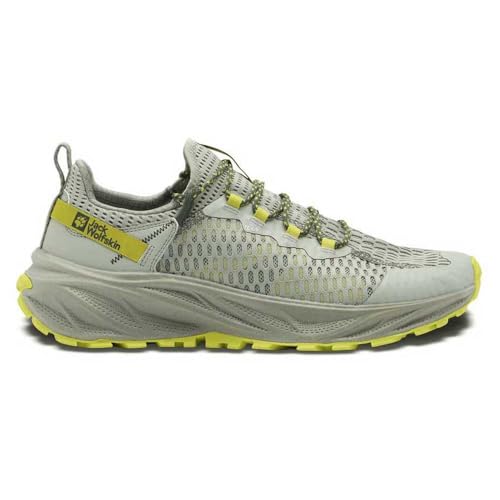 Jack Wolfskin Prelight Swift Vent Low M atmungsaktive und gedämpfte Herren Freizeitschuhe mit griffiger Sohle | Sneaker | Sportschuhe Chartreuse EU 42,5 von Jack Wolfskin