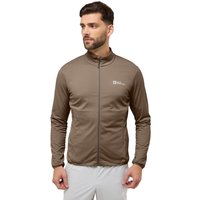 Jack Wolfskin Prelight Trail FZ Men Langarm Funktionsjacke Herren L brown cold coffee von Jack Wolfskin