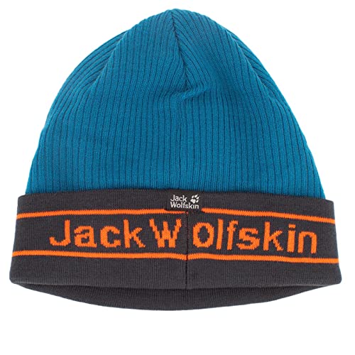 Jack Wolfskin Pride Knit Cap Winter Mütze Strickmütze Blau 1907261-1350 von Jack Wolfskin