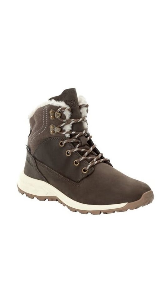 Jack Wolfskin Queenstown City Texapore Mid (Leder, wasserdicht) dunkelbraun Damen Winterstiefel von Jack Wolfskin