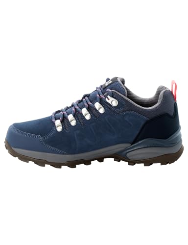 Jack Wolfskin Damen Refugio Texapore Low Walking Schuh, Dark Blue Grey, 40 EU von Jack Wolfskin