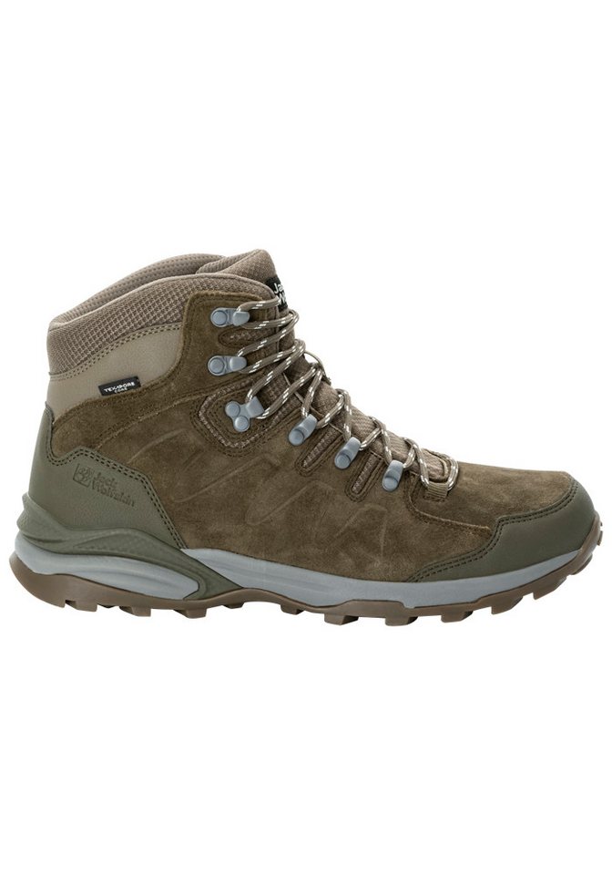 Jack Wolfskin REFUGIO TEXAPORE MID M Hikingschuh von Jack Wolfskin