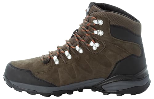 Jack Wolfskin Herren Refugio Texapore Mid M Walking Schuh, Khaki Phantom, 47 EU von Jack Wolfskin