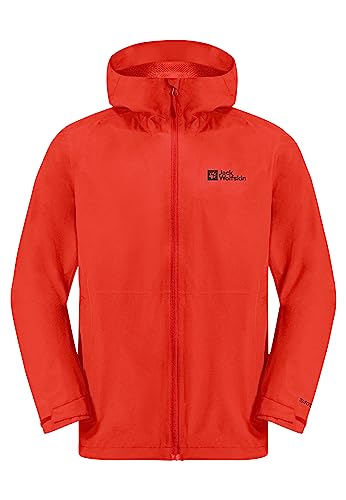 Jack Wolfskin Unisex Robury 2l JKT M Jacke, Starkes Rot, S von Jack Wolfskin