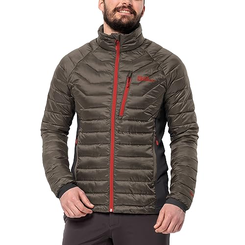 Jack Wolfskin ROUTEBURN PRO INS JKT M cold coffee, S von Jack Wolfskin