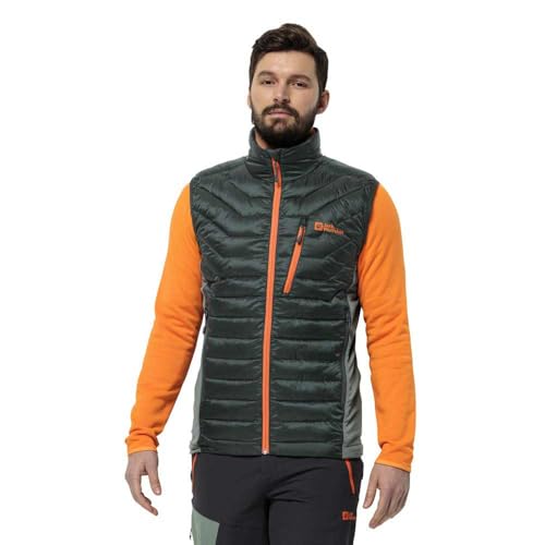 Jack Wolfskin ROUTEBURN PRO INS VEST M black olive, L von Jack Wolfskin