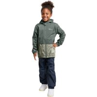 Jack Wolfskin Rainy Days 2L Jacket Kids Regenjacke Kinder 116 grau slate green von Jack Wolfskin