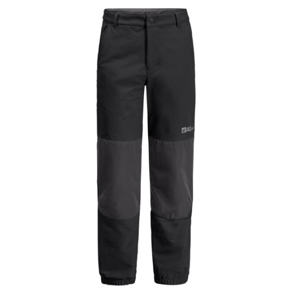 Jack Wolfskin - Rascal Winter Pants Kids - Softshellhose Gr 164 schwarz von Jack Wolfskin
