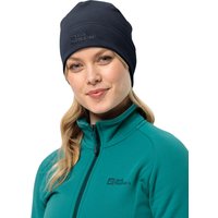 Jack Wolfskin Real Stuff Beanie Beanie Mütze one size blau night blue von Jack Wolfskin