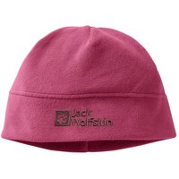 Jack Wolfskin Real Stuff Beanie Kids Wintermütze Kinder one size dark fuchsia dark fuchsia von Jack Wolfskin