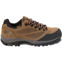 Jack Wolfskin Rebellion Texapore Low Men Wasserdichte Trekkingschuhe Herren 39.5 brown / red brown / red von Jack Wolfskin