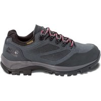 Jack Wolfskin Rebellion Texapore Low Women Wasserdichte Trekkingschuhe Damen 36 grau grey / red von Jack Wolfskin