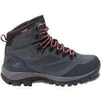 Jack Wolfskin Rebellion Texapore Mid Women Wasserdichte Trekkingschuhe Damen 35.5 grau grey / red von Jack Wolfskin