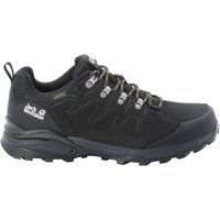 Jack Wolfskin Refugio Texapore Low Men Wasserdichte Wanderschuhe Herren 40 schwarz phantom / burly yellow XT von Jack Wolfskin