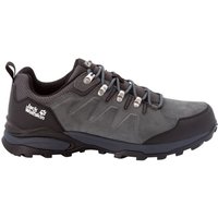 Jack Wolfskin Refugio Texapore Low Men Wasserdichte Wanderschuhe Herren 40.5 grau grey / black von Jack Wolfskin