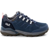 Jack Wolfskin Refugio Texapore Low Women Wasserdichte Wanderschuhe Damen 37.5 miscellaneous,blue,grey Dark Blue / Grey von Jack Wolfskin