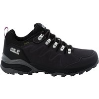 Jack Wolfskin Refugio Texapore Low Women Wasserdichte Wanderschuhe Damen 37.5 grau dark steel / purple von Jack Wolfskin