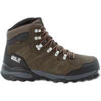 Jack Wolfskin Refugio Texapore Mid Men Wasserdichte Wanderschuhe Herren 40.5 miscellaneous Khaki / Phantom von Jack Wolfskin