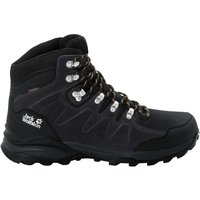 Jack Wolfskin Refugio Texapore Mid Men Wasserdichte Wanderschuhe Herren 39.5 schwarz phantom / burly yellow XT von Jack Wolfskin