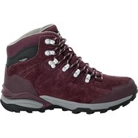 Jack Wolfskin Refugio Texapore Mid Women Wasserdichte Wanderschuhe Damen 37.5 dark maroon dark maroon von Jack Wolfskin