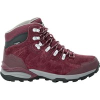 Jack Wolfskin Refugio Texapore Mid Women Wasserdichte Wanderschuhe Damen 39.5 dark maroon dark maroon von Jack Wolfskin