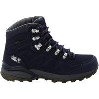 Jack Wolfskin Refugio Texapore Mid Women Wasserdichte Wanderschuhe Damen 42.5 blau dark blue / grey von Jack Wolfskin