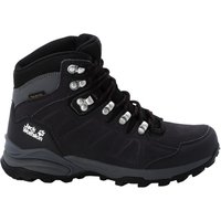 Jack Wolfskin Refugio Texapore Mid Women Wasserdichte Wanderschuhe Damen 42.5 grau dark steel / purple von Jack Wolfskin