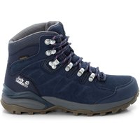 Jack Wolfskin Refugio Texapore Mid Women Wasserdichte Wanderschuhe Damen 43 miscellaneous,blue,grey Dark Blue / Grey von Jack Wolfskin