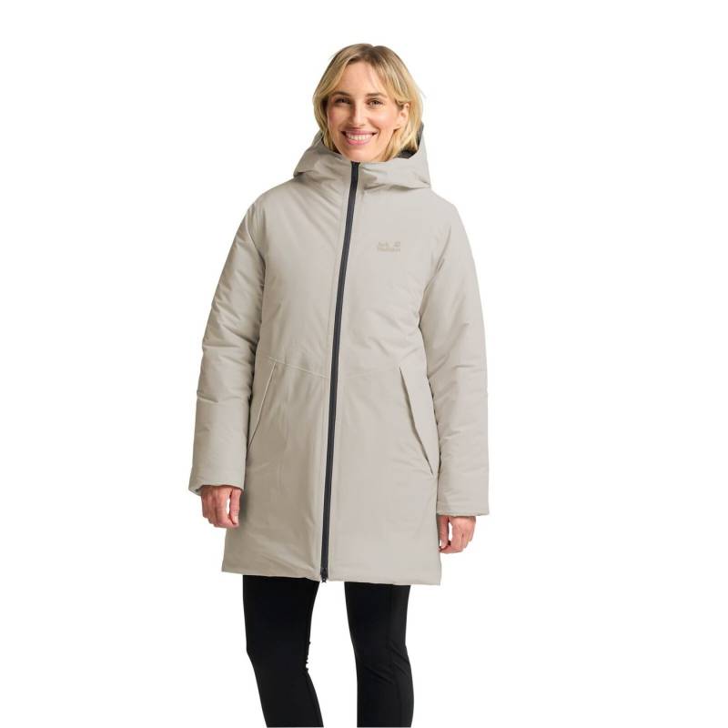 Jack Wolfskin Regenjacke Frost Haven (warm, wasserdicht) beige Damen von Jack Wolfskin
