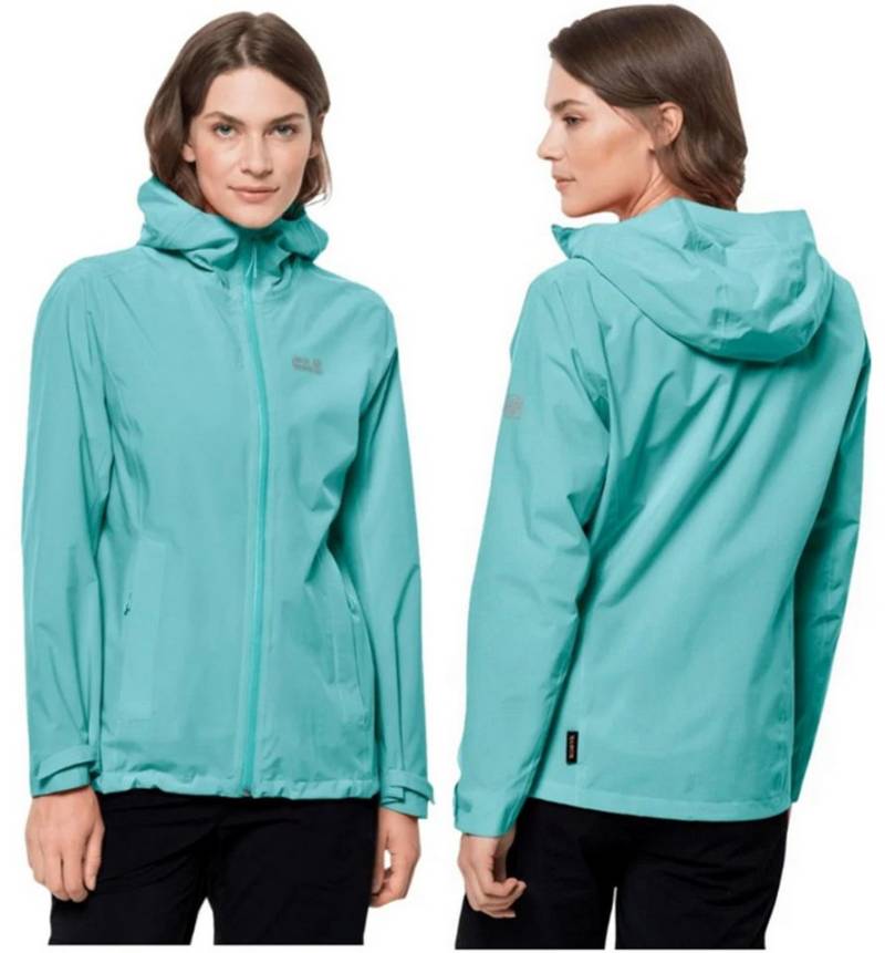 Jack Wolfskin Regenjacke Jack Wolfskin Pack & Go Shell Damen Jacke Regenjacke 1111514 von Jack Wolfskin