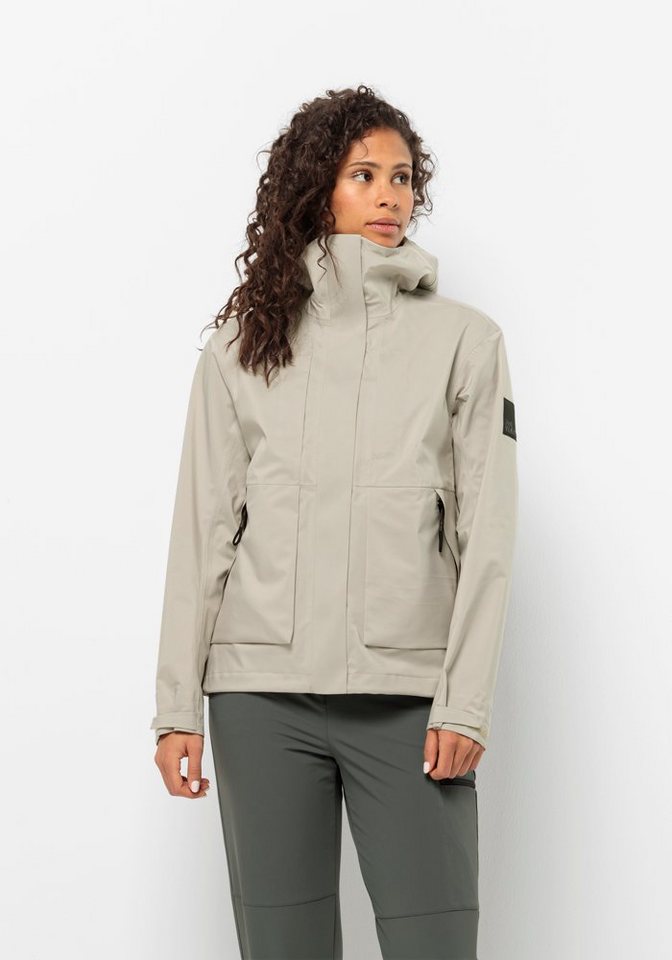 Jack Wolfskin Regenjacke WANDERMOOD 3L JKT W von Jack Wolfskin