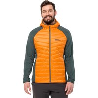 Jack Wolfskin Routeburn Pro Hybrid Men Übergangsjacke Herren S orange dragon fire von Jack Wolfskin