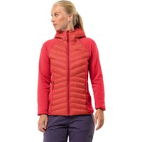 Jack Wolfskin Routeburn Pro Hybrid Women Übergangsjacke Damen M rot vibrant red von Jack Wolfskin