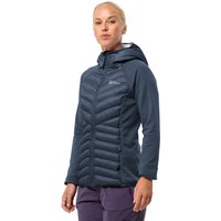 Jack Wolfskin Routeburn Pro Hybrid Women Übergangsjacke Damen XS blue midnight sky von Jack Wolfskin
