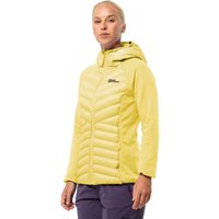 Jack Wolfskin Routeburn Pro Hybrid Women Übergangsjacke Damen XS yellow lemon ice Jack Wolfskin Routeburn Pro Hybrid Women Übergangsjacke Damen XS yellow lemon ice von Jack Wolfskin