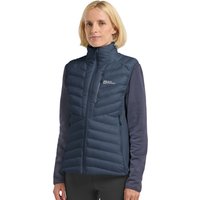 Jack Wolfskin Routeburn Pro Ins Vest Women Outdoor-Weste Damen L blue midnight sky von Jack Wolfskin