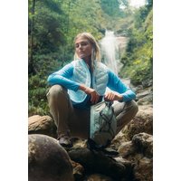 Jack Wolfskin Routeburn Pro Ins Vest Women Outdoor-Weste Damen M blue Ice Blue von Jack Wolfskin